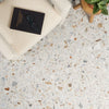 Calacatta white marble tile made in Italy.