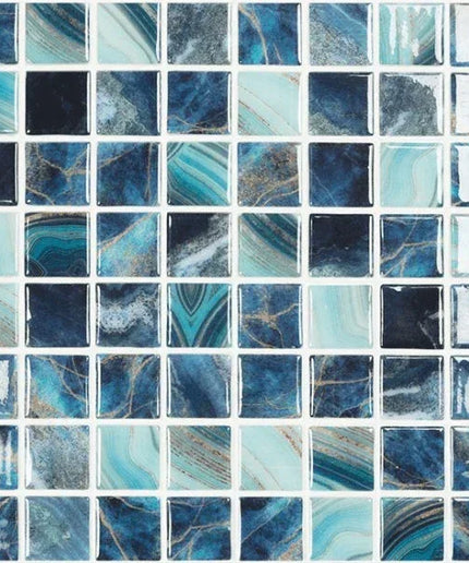 nature bright squares glass mosaic tile 1.5x1.5 br royal nature squares