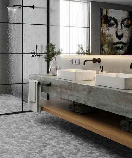 Spindrift_Marble_Island_Mist_Honed_Bathroom_Floor