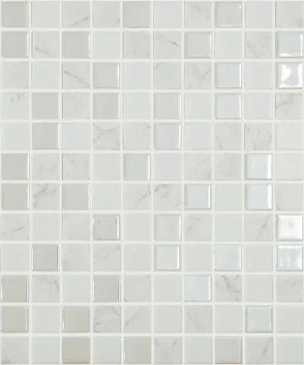 antarctica squares glass mosaic 1x1 antarctica astra white