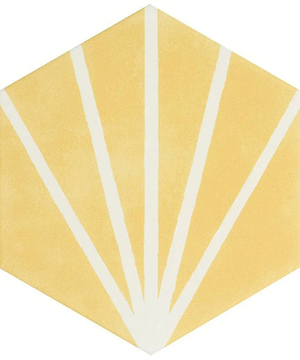 aries-yellow-white-lines-hex-tile