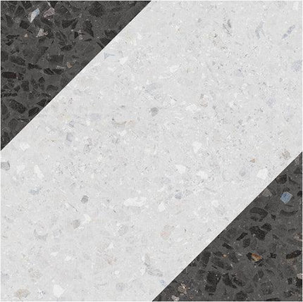 natural drops field tile matte 7x7 Natural Bit Decor Graphite