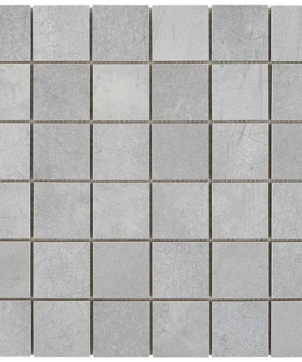 Gray square tiles arranged in a grid pattern