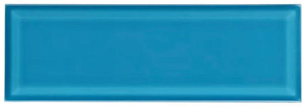 blue 4x12 herringbone subway tile