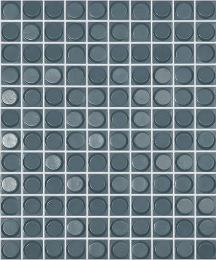 aura squares glass mosaic 1x1