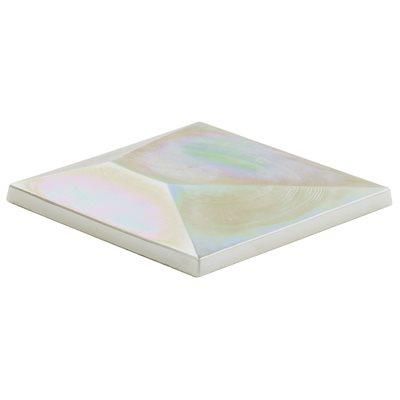 white 6x6 glass wall tiles