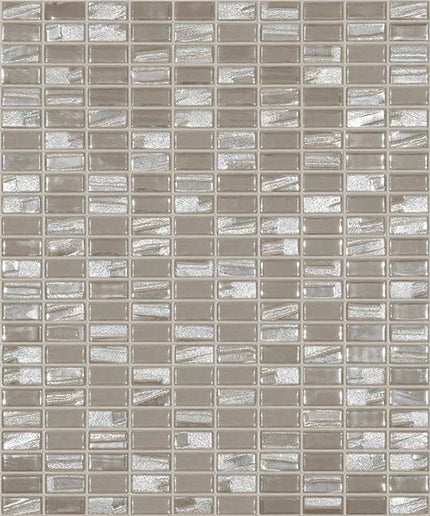 bijou brick glass mosaic 0 5x1 bijou white