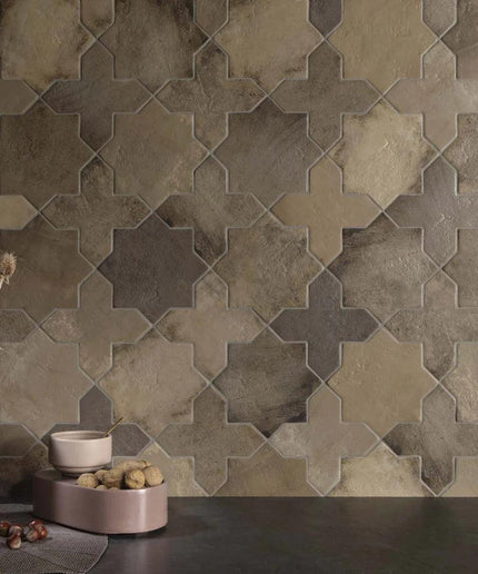star cross dimensional tile walls