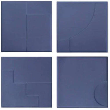 casbah decor mix teramic tile matte 5x5 Décor Talc