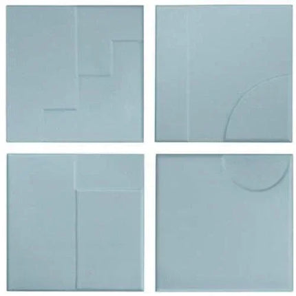 casbah decor mix teramic tile matte 5x5 Décor Indigo