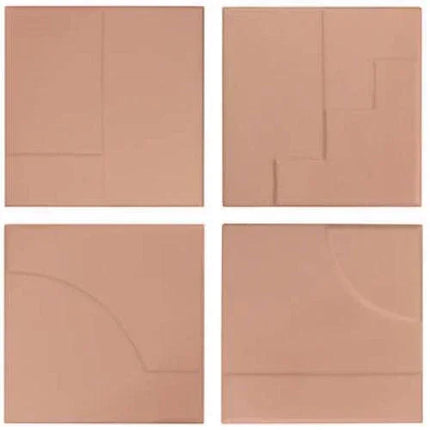 casbah decor mix teramic tile matte 5x5 Décor Teja