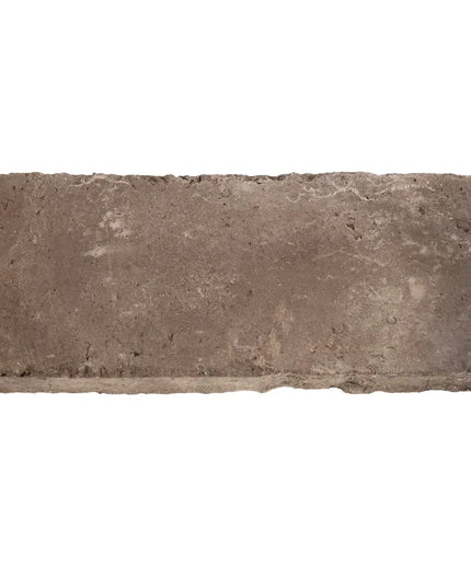 Rectangular stone tile on a white background