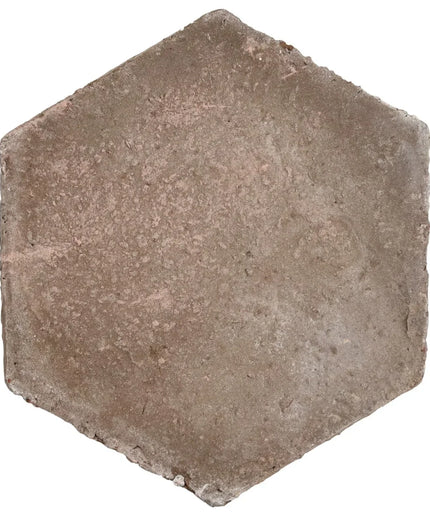 Terracotta Clay Presealed Hexagon Tile Matte 4"