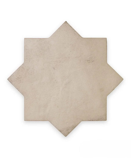 star cross dimensional tile grey