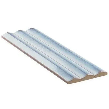 accordion fluted porcelain 3d tile polished 5x16 Fluted Ruby Red