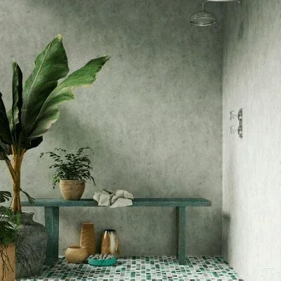 nature matte squares glass mosaic tile