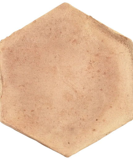 Terracotta Clay Presealed Hexagon Tile Matte 4"