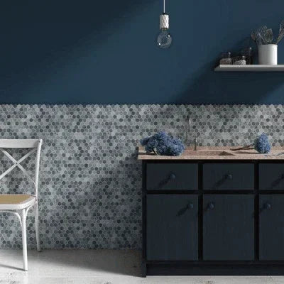 terre hexagon glass mosaic 1 4x1 4