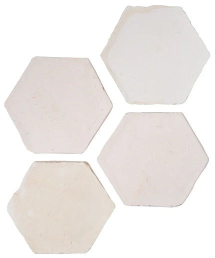 Terracotta Clay Presealed Hexagon Tile Matte 4"