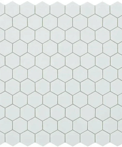 nordic hexagon glass mosaic 1 4x1 4 light blue nordic hexagon glass mosaic