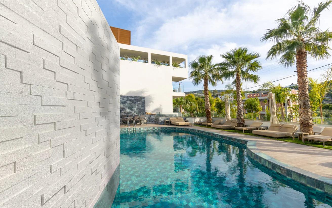 Evolution collection Island Stone precipice marble tiles. 5 ways to best use them.