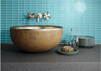 Island Stone cascade collection tiles for kitchen backsplash and bathroom showers.
