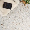 Calacatta white marble tile made in Italy.