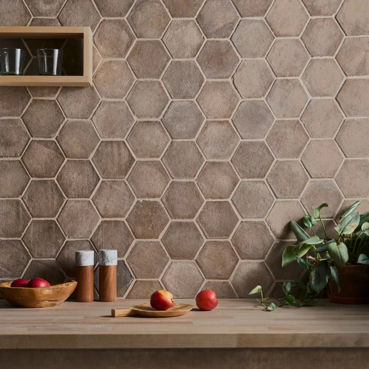 hexagon wall tiles