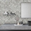 chevron tile looks