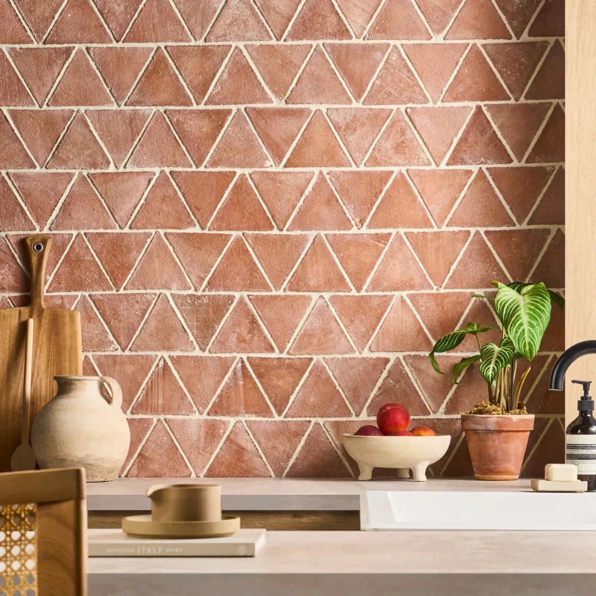 Triangle Tile Looks the new 2026 modern design feel for elegant wall tile