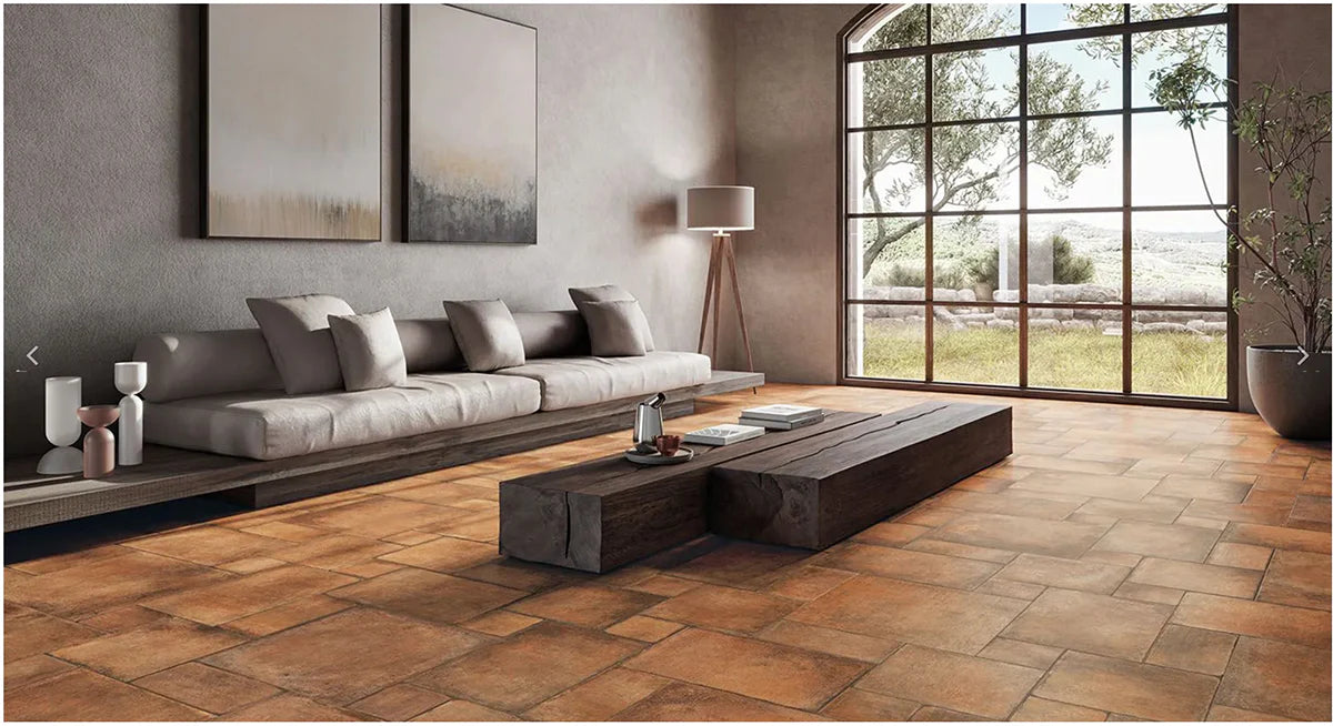 stone look tiles for indoor floors and homes.
