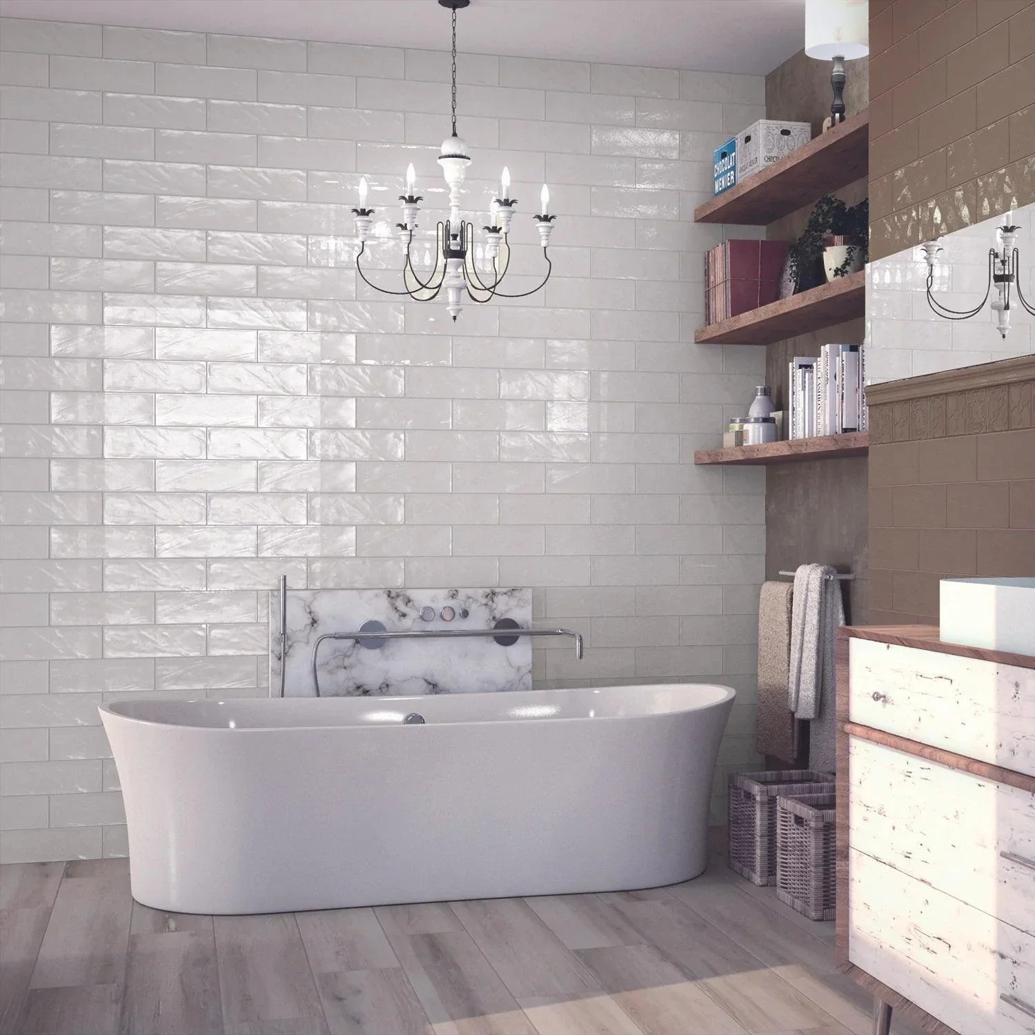 subway tiles NY style