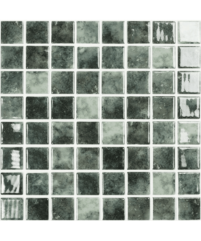 nature bright squares glass mosaic tile 1.5x1.5 br jungle nature squares