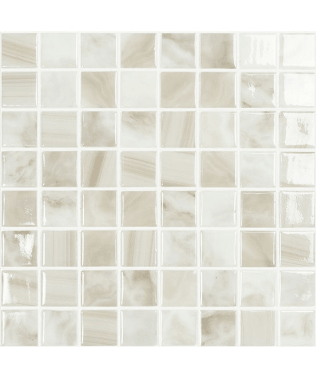 nature bright squares glass mosaic tile 1.5x1.5 br sea salt nature squares