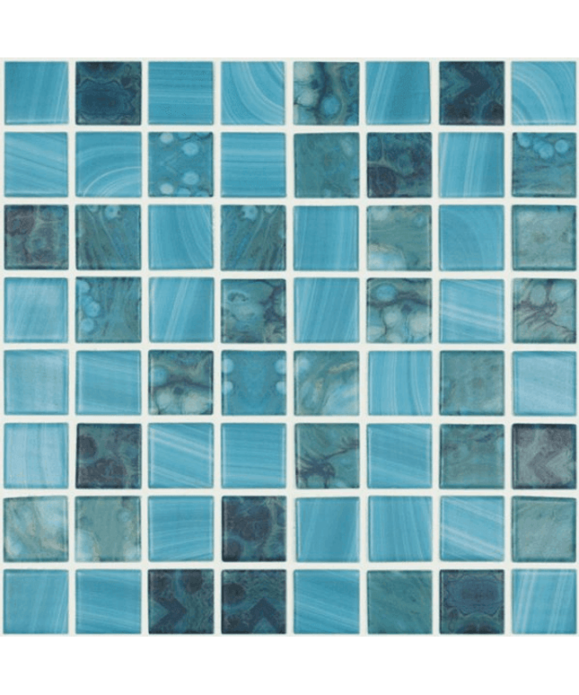 nature matte squares glass mosaic tile 1 5x1 5 sky nature squares