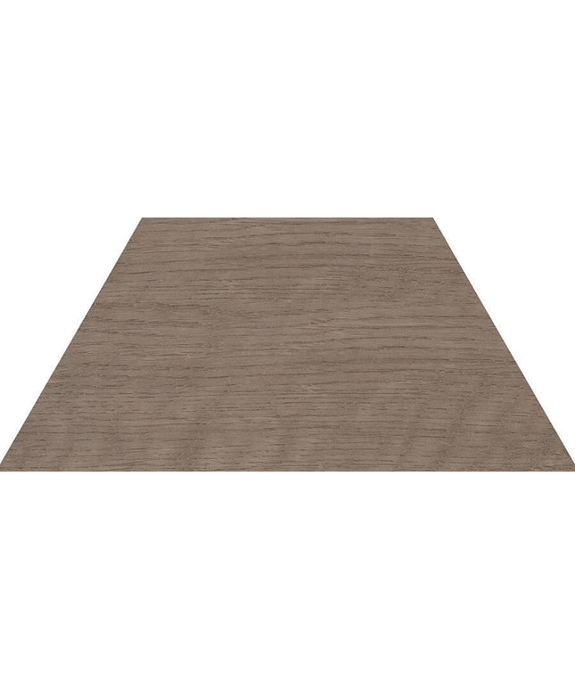 60 degrees trapezium porcelain tile 4x9 Trapezium Wood Light