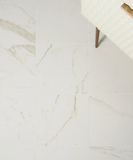 Versilia Calacatta Porcelain Tile Matte 12x12