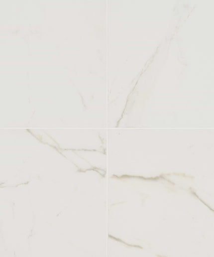 Versilia Calacatta Porcelain Tile Matte 12x12