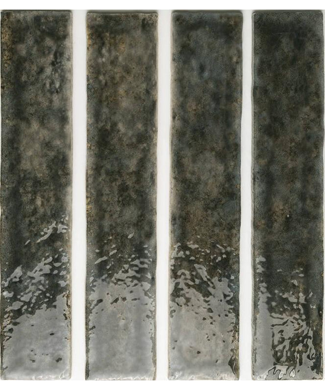 potters ceramic tile glossy 2x10 Wine
