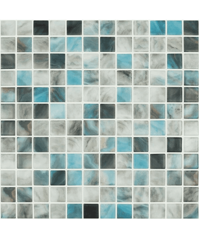 nature matte squares glass mosaic tile 1x1 air force nature squares