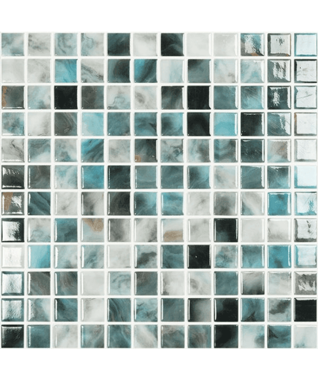 nature bright squares glass mosaic tile 1x1 br air force nature squares