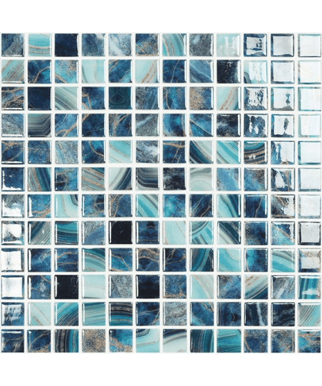 nature bright squares glass mosaic tile 1x1 br royal nature squares