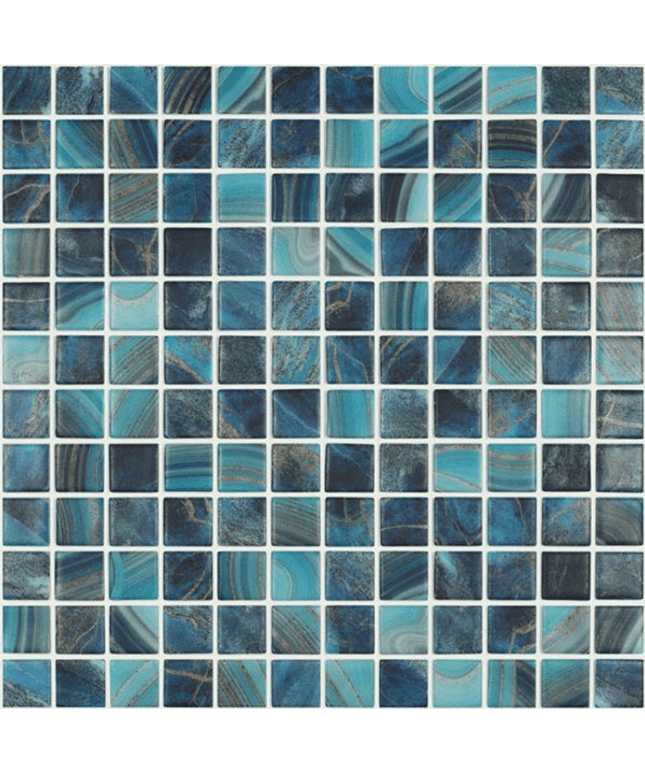 nature matte squares glass mosaic tile 1x1 royal nature squares