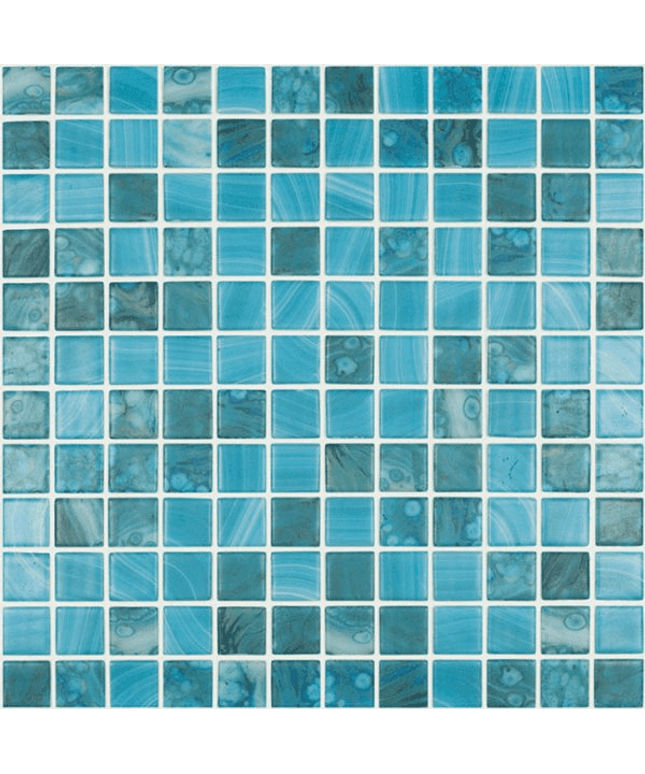 nature matte squares glass mosaic tile 1x1 sky nature squares