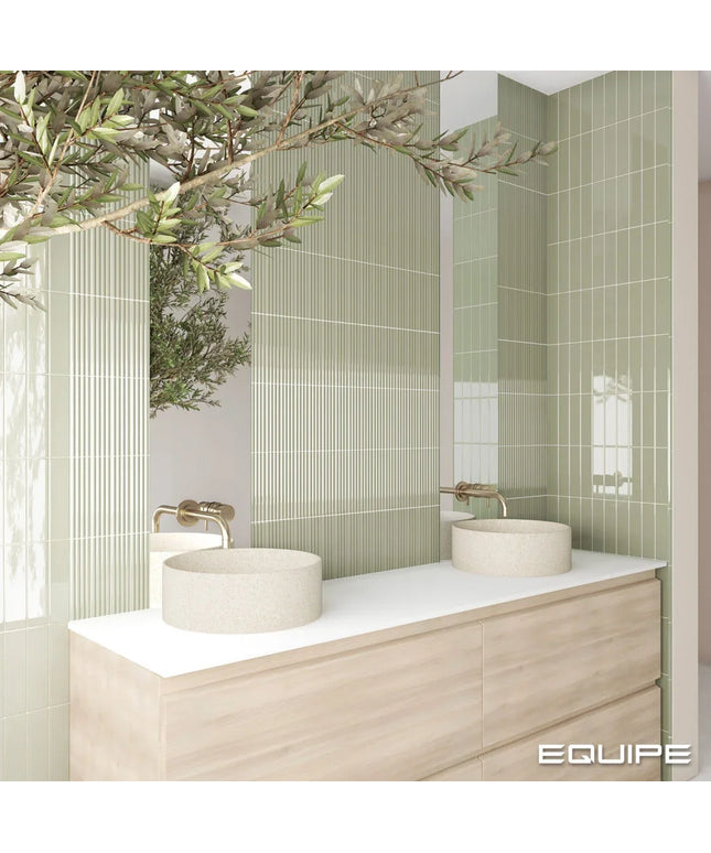 Costa Nova Onda Ceramic Tile Glossy 2x8