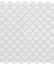 Fish Scales-White Matte