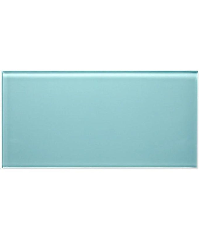 glass subway tile gloss 6x12 Glass Tule