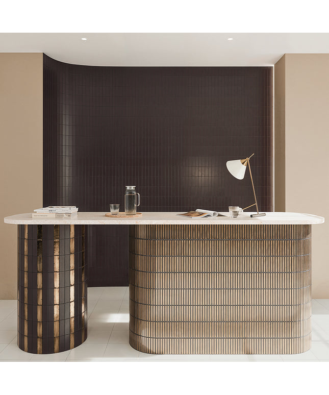 london calling golden bars silver 4.6x4.6 wall tiles