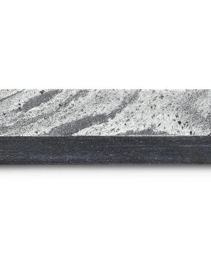 silver quartzite honed tile trims