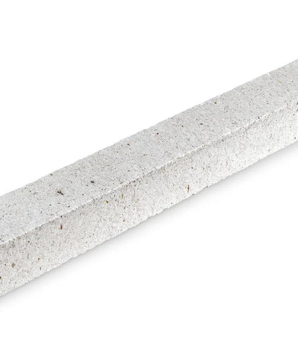 white fossil honed tile trims finishes
